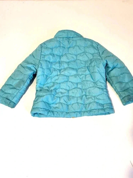 Cat & Jack Green Puffer Coat - Picture 4 of 6